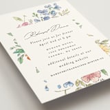 "Floral Pop" - Rehearsal Dinner Cards in Tropical by Itsy Belle Studio - Detail