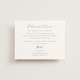 "Close to my Heart" - Rehearsal Dinner Cards in Twilight Whisper by Design Lotus - Front