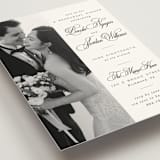 "Side by Side" - Rehearsal Dinner Cards in Tuxedo by Orasie - Detail