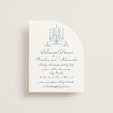 "Royalty" - Rehearsal Dinner Cards in Capri by Creo Study - Front