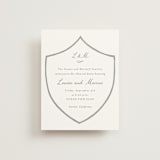 "signature monogram" - Rehearsal Dinner Cards in Sage by Sara Hicks Malone - Front