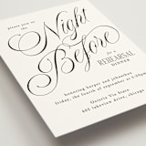 "Mirin" - Rehearsal Dinner Cards in Diamond by Kate Ahn - Detail