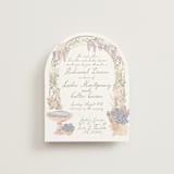 "Charlotte" - Rehearsal Dinner Cards in Petal by Jenna Holcomb - Front