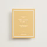 "Bocce" - Rehearsal Dinner Cards in Melon by Megan Davis - Front