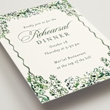 "gates and pillars" - Rehearsal Dinner Cards in Sap by Becky Nimoy - Detail