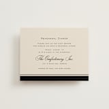 "krytharaki" - Rehearsal Dinner Cards in Raven by chocomocacino - Front