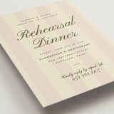 "hayden" - Rehearsal Dinner Cards in Blush by Ellen Schlegelmilch - Detail