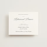 "Together Always" - Rehearsal Dinner Cards in Chiffon by Eric Clegg - Front