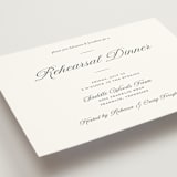 "Together Always" - Rehearsal Dinner Cards in Chiffon by Eric Clegg - Detail