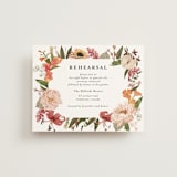 "Harmony" - Foil-Pressed Rehearsal Dinner Cards in Summer by Susan Moyal - Front