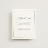 "othellolagkage" - Foil-Pressed Rehearsal Dinner Cards in Pearl by chocomocacino - Front