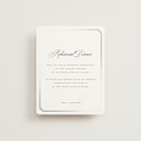 "othellolagkage" - Foil-Pressed Rehearsal Dinner Cards in Pearl by chocomocacino - Front