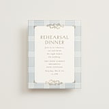 "salt and ivory" - Foil-Pressed Rehearsal Dinner Cards in Belair by Grae - Front
