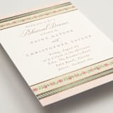 "Amalgamation" - Foil-Pressed Rehearsal Dinner Cards in Shubh by Creo Study - Detail