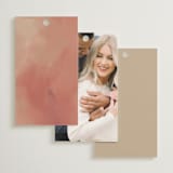 "Organic Florals" - Rehearsal Dinner Favor Tags in Autumn by Susan Moyal - Back of Card Options