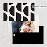 "Kenai" - Rehearsal Dinner Favor Tags in Shadow by Carly Reed Walker - Back of Card Options