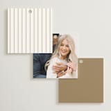 "Cube" - Rehearsal Dinner Favor Tags in Silk by Yuliya Evseeva - Back of Card Options