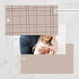 "Chourico" - Rehearsal Dinner Favor Tags in Onyx by chocomocacino - Back of Card Options