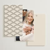 "Eat Drink Get Married" - Rehearsal Dinner Favor Tags in Ivory by Amy Payne - Back of Card Options