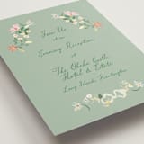 "spring draped garland" - Reception Cards in Spring by Phrosné Barwood - Detail