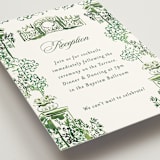 "gates and pillars" - Reception Cards in Sap by Becky Nimoy - Detail