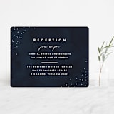 "Celestial" - Reception Cards in Night Sky by Carly Reed Walker - Front