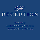 "Meander" - Reception Cards in Deep Sea by Angela Marzuki - Detail