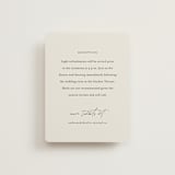 "Happily Ever After" - Reception Cards in Buff by Sara Hicks Malone - Front