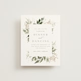 "Grace" - Reception Cards in Porcelain by Leah Bisch - Front