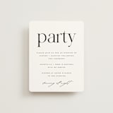 "Photographie" - Reception Cards in Noir by Christie Garcia - Front