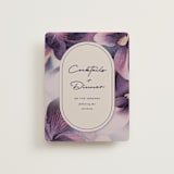 "Elisa" - Reception Cards in Orchid by Simona Camp - Front
