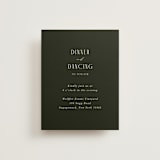 "Verdant" - Reception Cards in Moss by Nicoletta Savod - Front