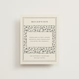 "Hansen" - Reception Cards in Almond by Stephanie Hawkes - Front
