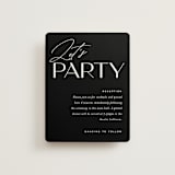 "Union Stack" - Reception Cards in Diamond by Jessica Corliss - Front