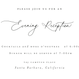 "Dashing" - Reception Cards in Pearl by Benita Crandall - Detail