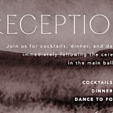 "Layers" - Reception Cards in Truffle by Yaling Hou Suzuki - Detail