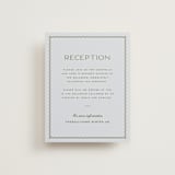 "callum" - Reception Cards in Lavender by Ellen Schlegelmilch - Front