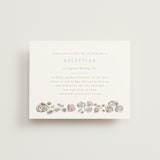 "Rocky Seaside Frame" - Reception Cards in Ocean by Shiny Penny Studio - Front