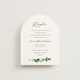 "Fresh Classic" - Reception Cards in Porcelain by Susan Moyal - Front