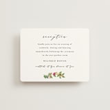"Meadow Love" - Reception Cards in Tropical by Susan Moyal - Front