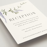 "Enchanted Evening" - Reception Cards in Lavender by Design Lotus - Detail