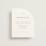 "Cedar creek" - Reception Cards in Cotton by Stacey Meacham - Front