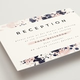"artful celebration" - Reception Cards in Blush by Qing Ji - Detail