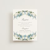 "Disney's Cinderella Fairytale" - Reception Cards in Bluebell by Susan Moyal - Front