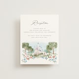 "Disney's Once Upon In a Dream" - Reception Cards in Spring by Petra Kern - Front