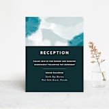 "Cotton Air" - Reception Cards in Seaside by Lea Velasquez - Front