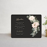 "Lovely Vine" - Reception Cards in Blush by Susan Moyal - Front