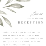 "Whispered Leaves" - Reception Cards in Leaf by Kristie Kern - Detail