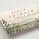"Every Single Dawn With You" - Reception Cards in Forest by Petra Kern - Detail