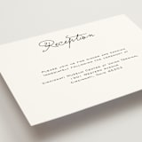 "Estate" - Reception Cards in Blush by Kim Dietrich Elam - Detail